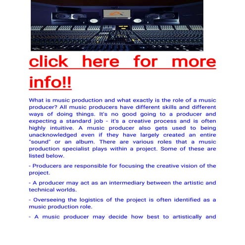 Music production | PDF
