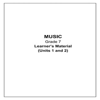 K TO 12 GRADE 7 LEARNING MODULE IN ...