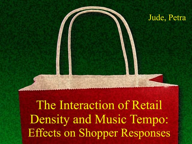 Case Study on Consumer Behavior Graduate series