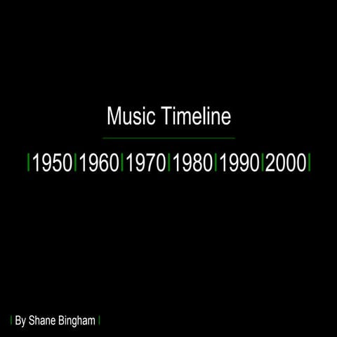 Music Timeline