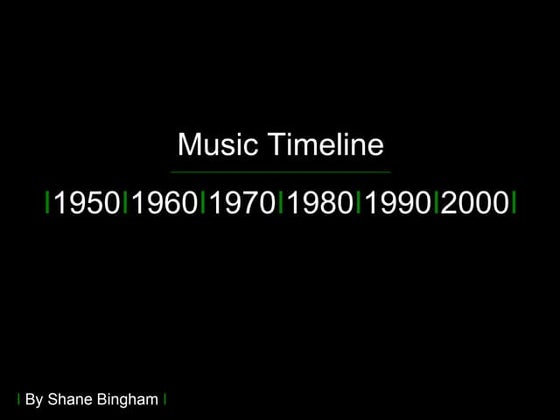 The history of pop music | PPTX