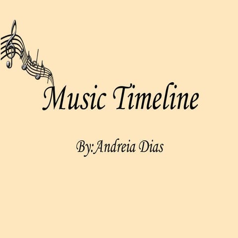 Music timeline | PPT
