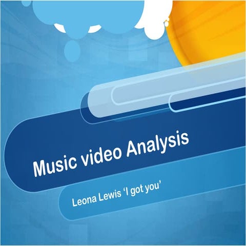Music video analysis