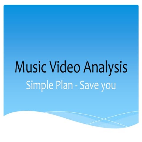 Music video analysis