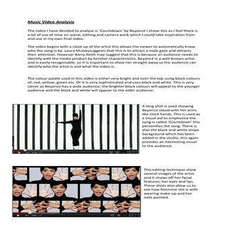 Music video analysis