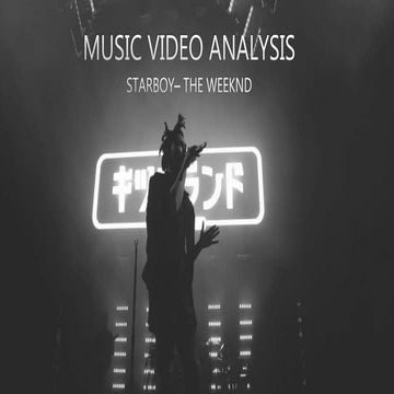 Music video analysis