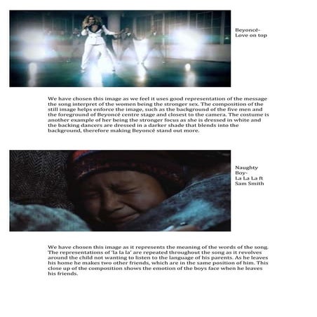 Music video analysis laura and katie