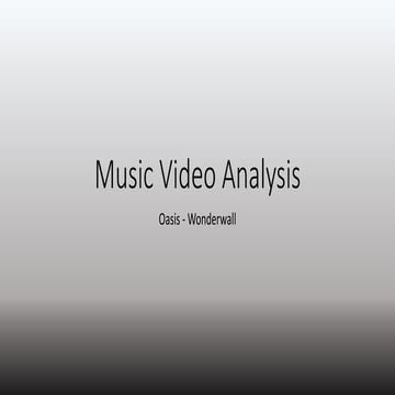 Music video analysis beatles | PPTX
