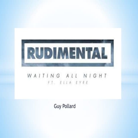 Music video analysis (waiting all night)