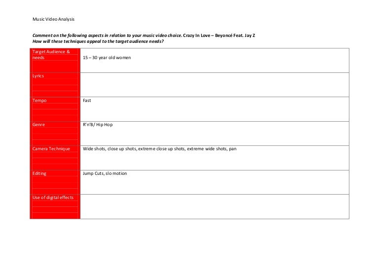 Music video analysis_work_sheet