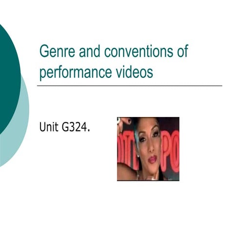 Music video conventions ppt 2014