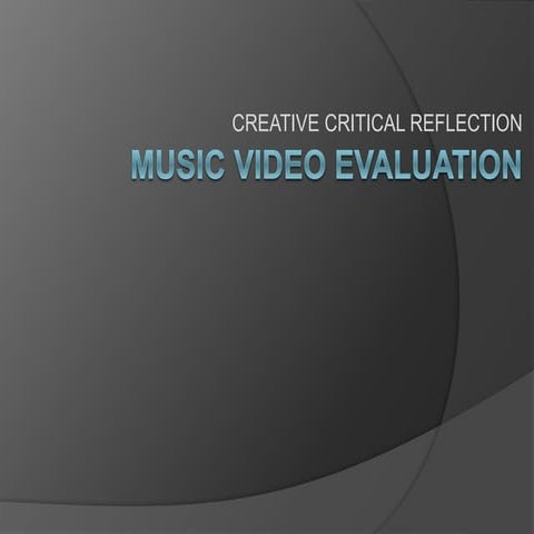 Music video evaluation