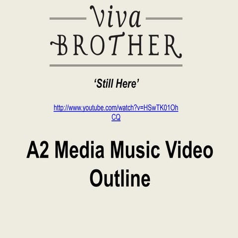 Musicvideopresentation