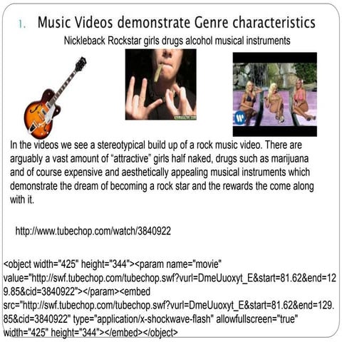 Music video research