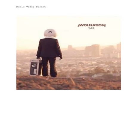 Music video script 2016   fin