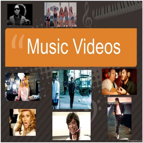Music video slide show