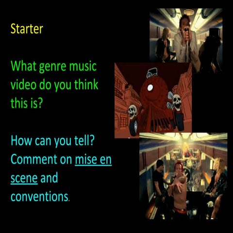 Music video styles and history