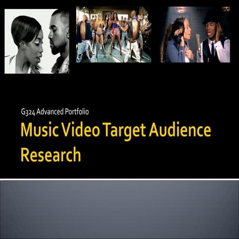Music video target audience
