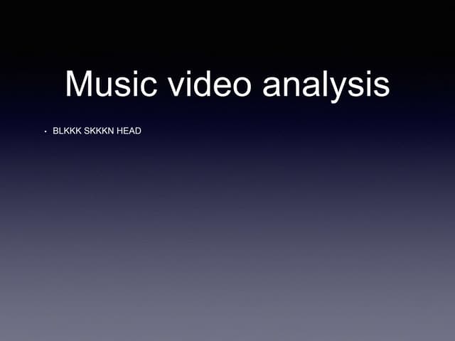Music vidio media 