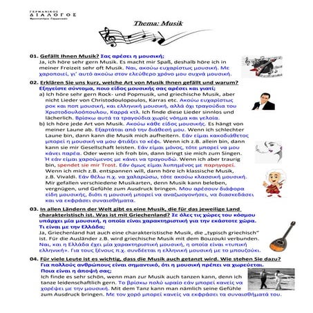 Musik Quiz Fragen Und Antworten Pdf Musik (antworten) neu | PDF