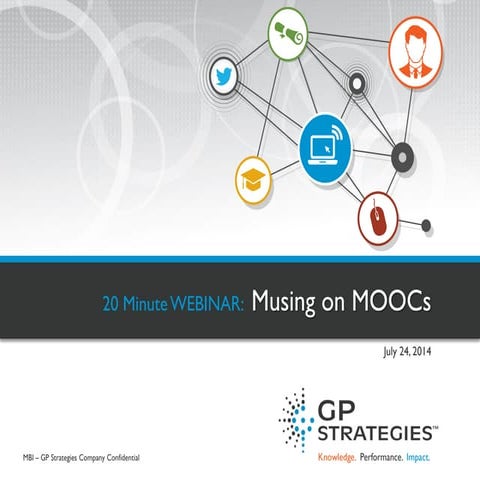 Musing on MOOCs