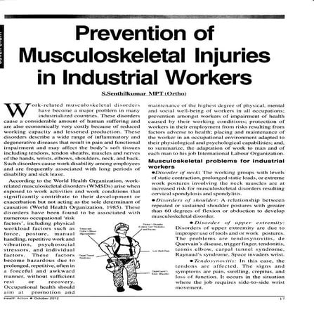 Musculoskeletal