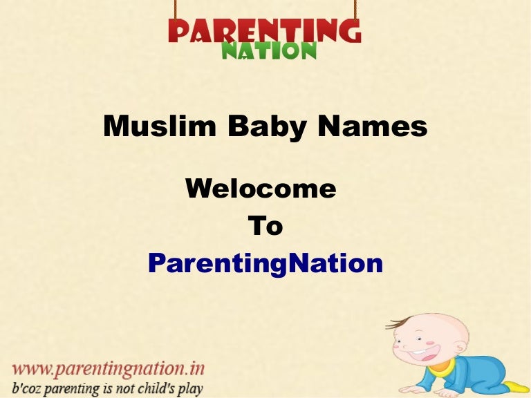 Muslim Baby Names With Meanings