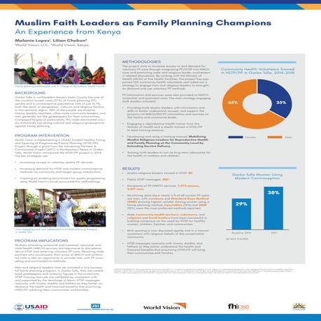 Muslim Faith Leaders as Family Planning Champions: An Experience from Kenya