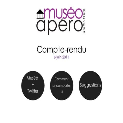 MuséoApéro - Musée+Twitter