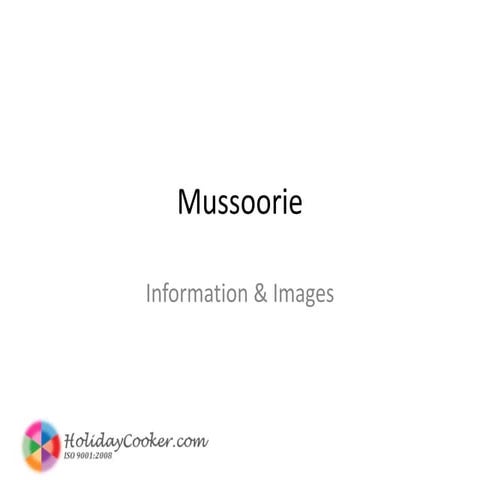 Mussourie