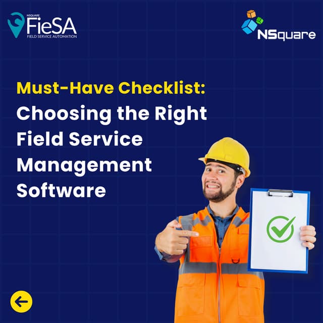 How to Choose the Right FSM Software - Here's a Checklist You Shouldn't ...