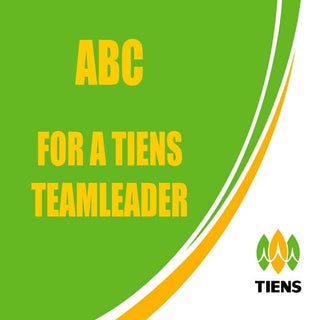 Must Know For A Team Leader