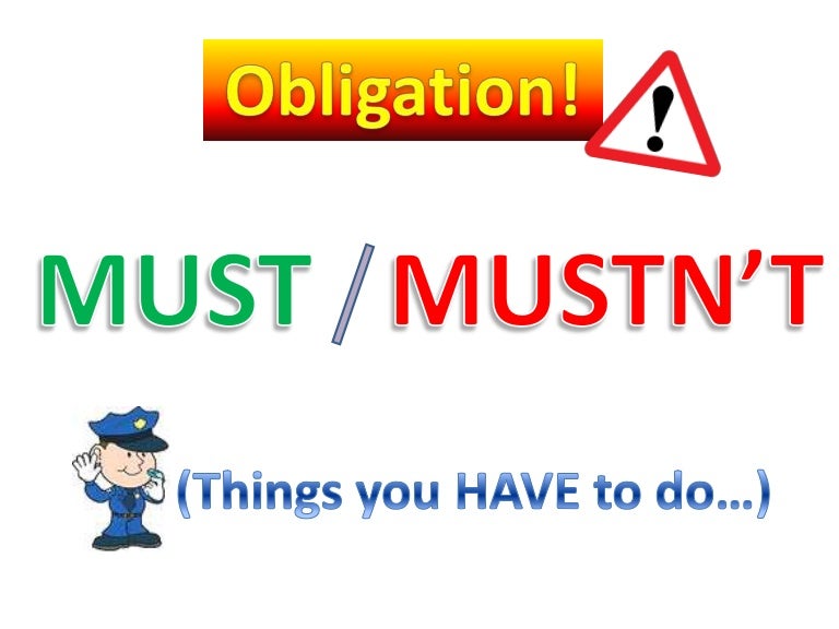 Must musn t 2 