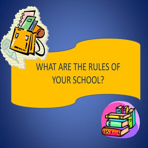 Must and mustn't (perla)