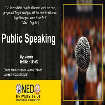 Mustafa presentation on public speaking -submit