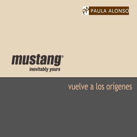 Mustang otoño invierno 2012-2013