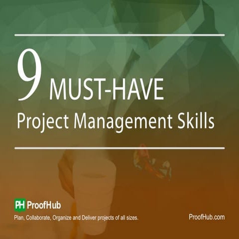 9 must-have project management skills