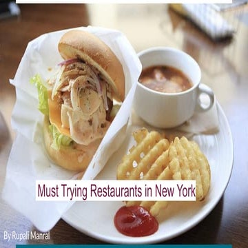 Must Trying Restaurants in New York.pdf