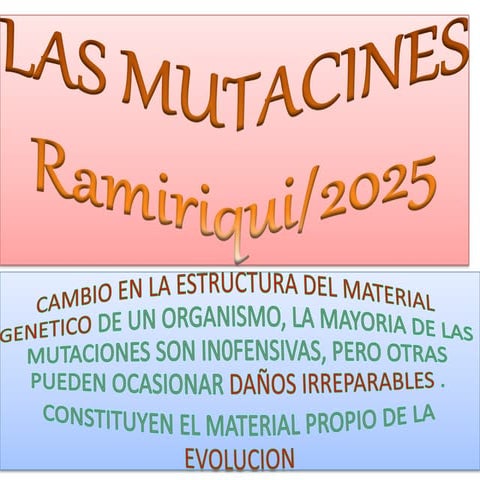 Mutaciones