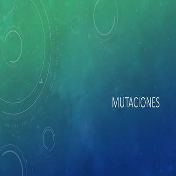mutaciones.ppt