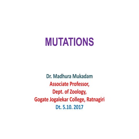 Mutation