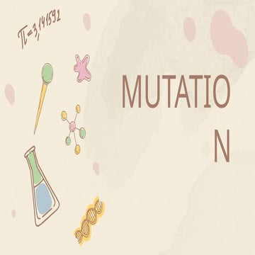 Different Kinds of Mutation (Gene and Chromosomal).pptx
