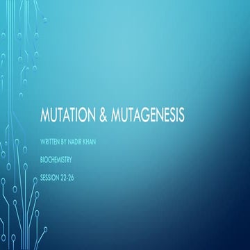 Mutagen | PPTX