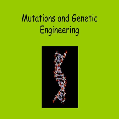 Mutation powerpoint