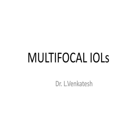 Mutifocal iols
