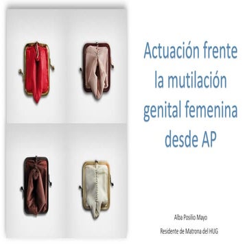 Mutilación Genital Femenina (MGF) 2020