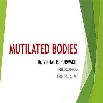 Mutilated Body..........................................