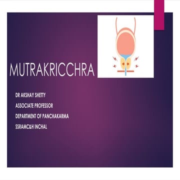Mutrakricchra (Dr Akshay Shetty)ppt .pptx