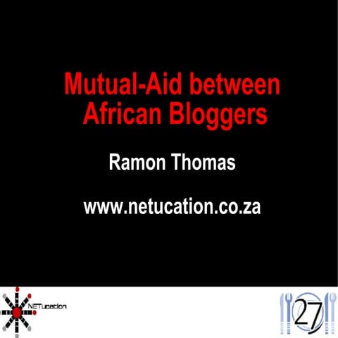 Mutual Aid Between African Bloggers