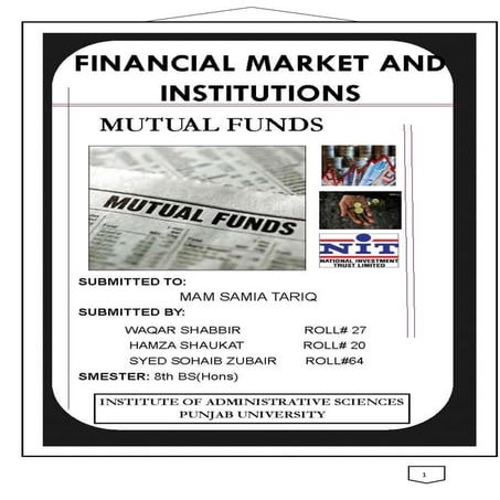 Mutual funds in Pakistan